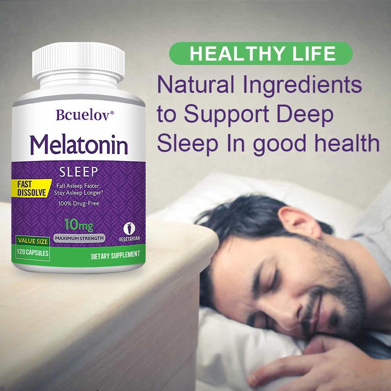 Magnesium stearate,Sleep Support Supplements, 120 Capsules