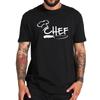 Chef T-shirt Kook Tee pet keukengerei Epicure Kleding Hoge Kwaliteit Ronde Hals Tops Katoen Restau