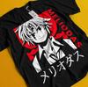 Chainsaw Man Makima T-Shirt Asa Aki Anime Denji Shirt Power Tshirt All Size Tee