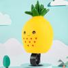 Cartoon Bike Bell Cute Squeeze Bicycle Horn Loud Clear Easy Installation On 0.87" Handlebars Bicycle Bell Lightweight Plastic Silicone Stretchable