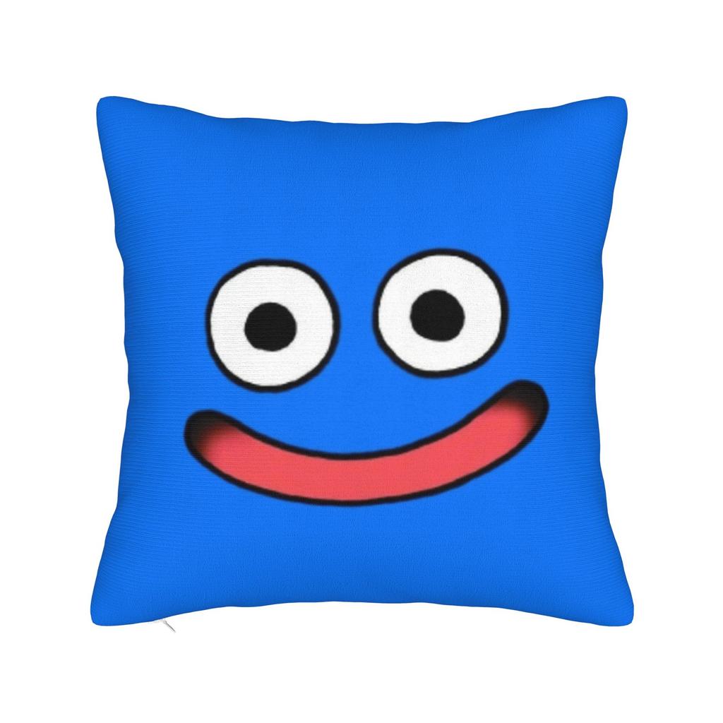 Pillow Cover Dragon Quest Slime   Cute Funny Pillow Case For Sofa Home Decor Pillowcases