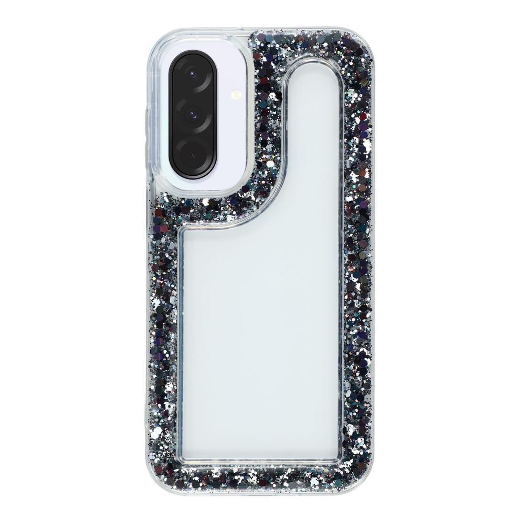 For Samsung Galaxy A36 5G Case Glitter Epoxy Soft TPU Clear Back Cover
