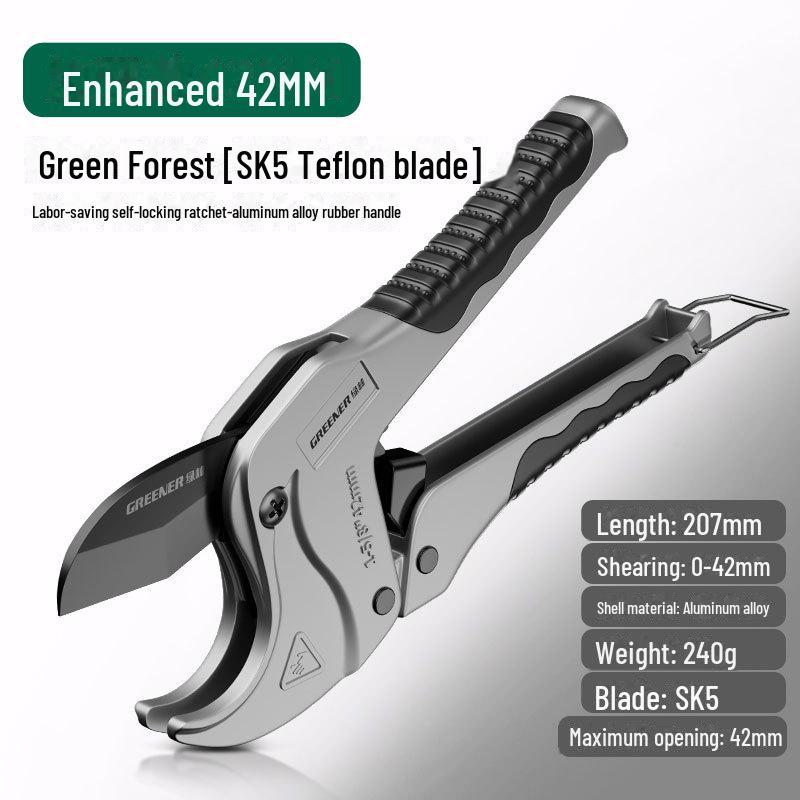 Green Forest PPR PVC Pipe Quick Shears: Professional Automatic Cutting Tool