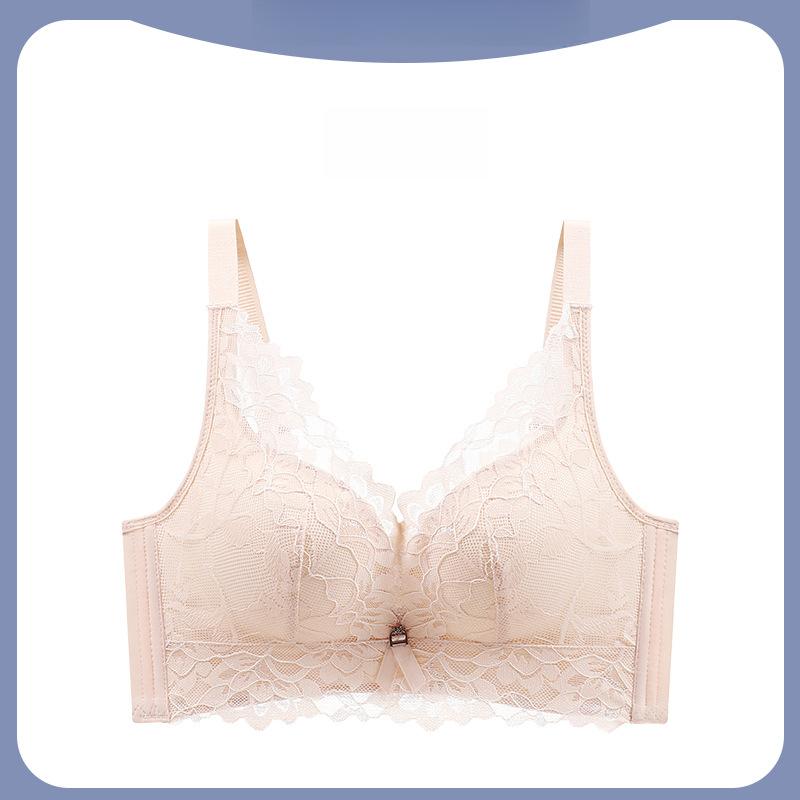 Underwear Women Gather Without Steel Rings Bra Anti Sagging Adjustable Lace Collection Accessory Bra