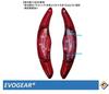 EVOGEAR External Honda Dedicated Paddle Shift Cover Paddle Shift Extension CR-V CIVIC Accord Spiria Odyssey Acura CDX RDX (Red Carbon)