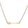 European & American Stainless Steel Necklace: Arrow, Water Drop, Moon Cat, Heart Pendant for Women - Elegant Sweater Chain