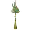 [Lisun] Dragon Boat Festival Embroidered Lotus Scented Sachet - Triangle Mugwort Leaf Zongzi Fragrance Bag