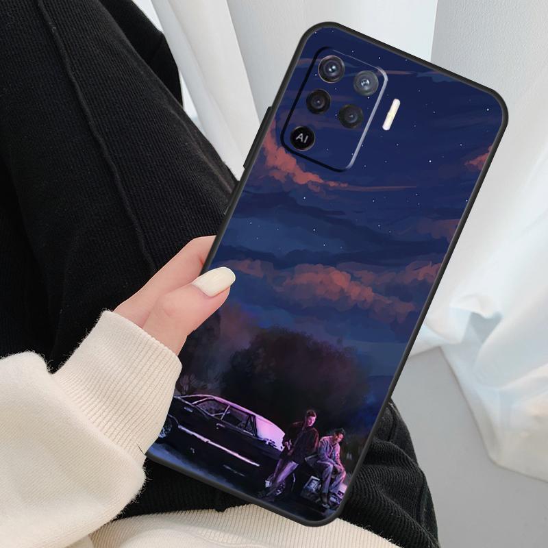 Supernatural Case For Oppo A96 A76 A16 A60 A98 A58 A78 A18 A38 A80 A40 A77 A57 A17 A74 A54 A94 A15 A5 Pro