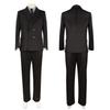 One Piece Sanji Cosplay Costume Onepiece Sanji Black Suit Real-Life Film and Television Role-Playing Costume