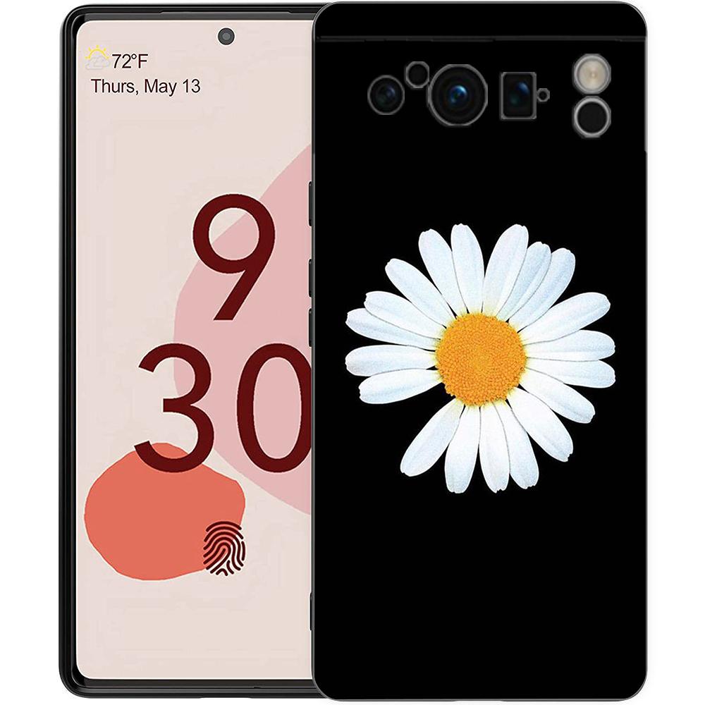 

Fashion Fresh Little Daisy Flower Phone Case Cover for Google Pixel 8 7 6 7A 6A Pro 5G Shockproof Silicone Soft 8 Pro 5G Shell Pixel 7a 5g