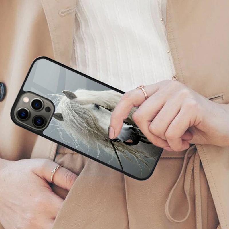 

horses farm animal pet Magnetic Phone Case For APPLE iPhone 17 Air 16 14 13 12 Pro Max 15 Plus Wireless Charge MagSafe Cover iPhone 14
