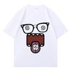 Lustige Meme T-Shirts Y2k Mode Domo Kun Kleidung Klassische Lässige T-Shirts Hip Hop Kurzarm T-Shirts Oberteile Streetwear Unisex