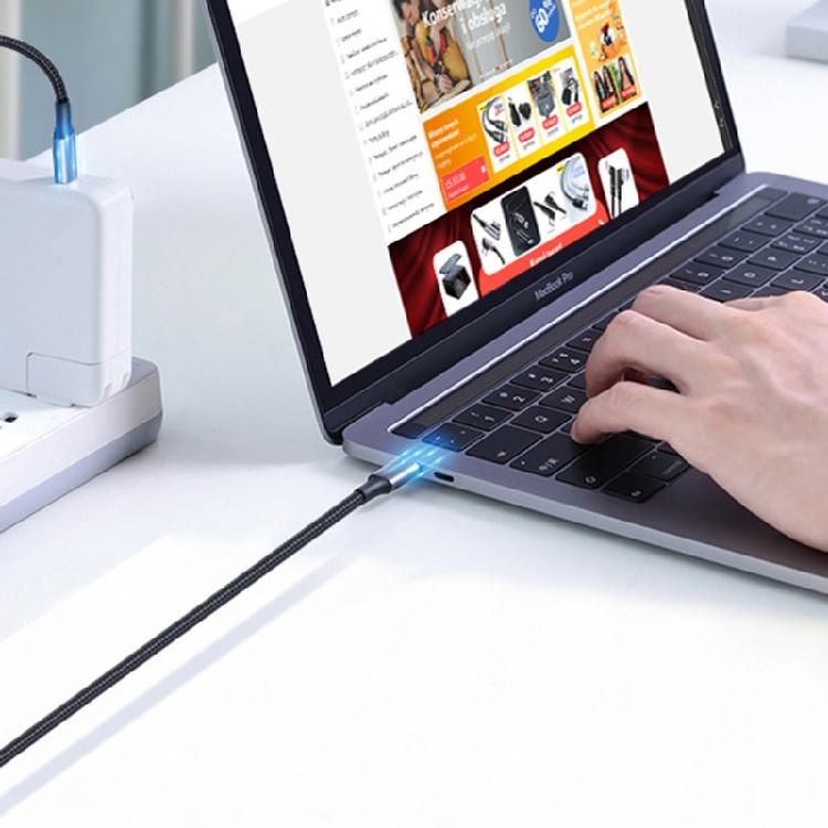 USB C to C 100W Cable Fast Charging 90 Degree Bendable Type-C Cord 480Mbps Fast