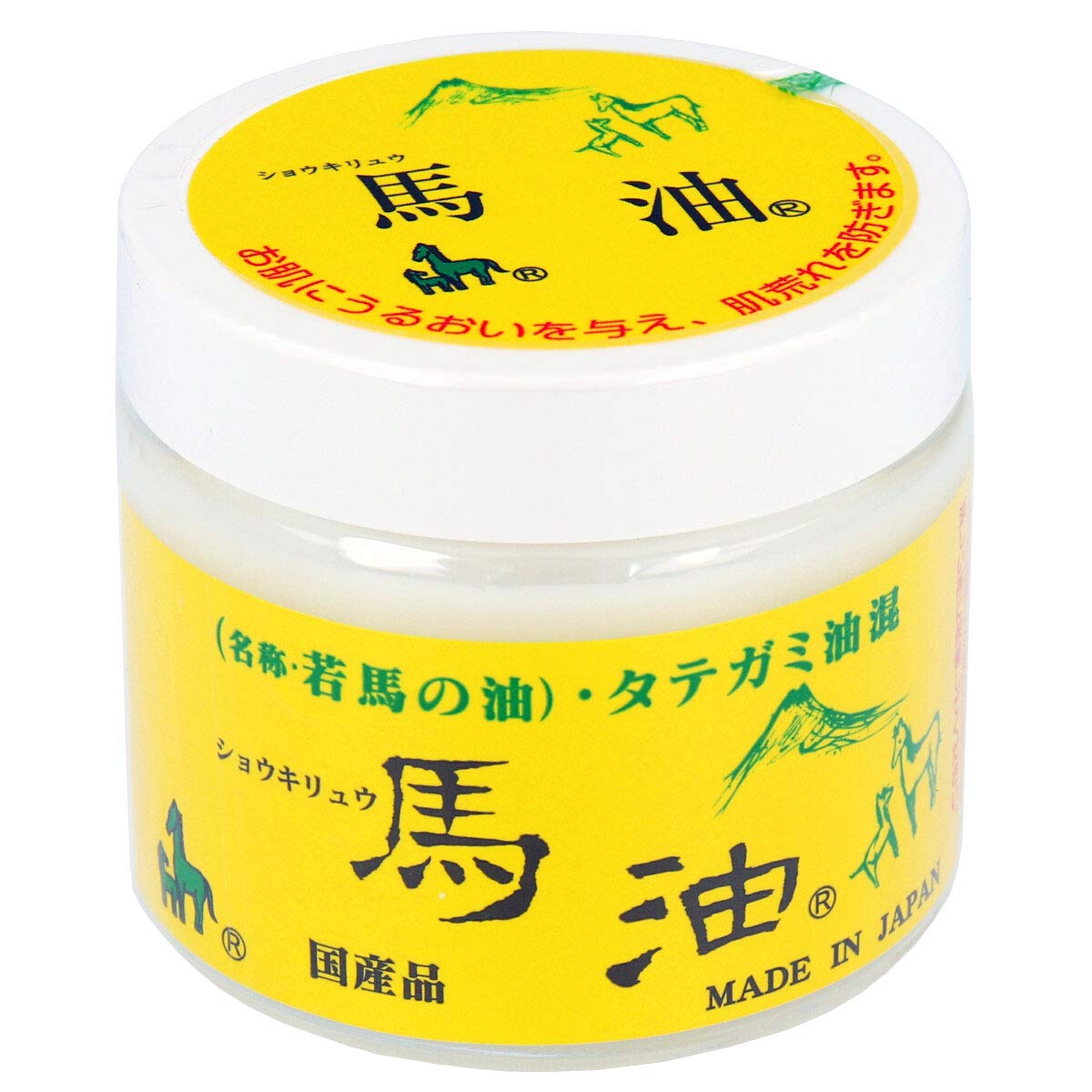 iimono Honpo Shokiryu Horse Oil Horse 80ml (Young Oil)