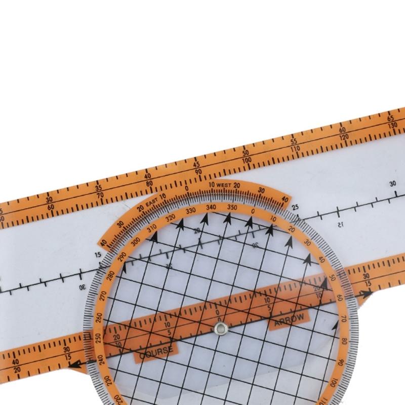 Plastic Vluchtcomputer, Verbeterde Luchtvaart Piloten Vluchtcomputer Rekenmachine Standaard Vliegopleiding Student