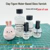 Quick-Drying Water-Based Gloss Varnish for Ceramic, Clay, and Plaster Figurines - Seals, Brightens, Waterproofs, Odorless, Anti-Oxidation.