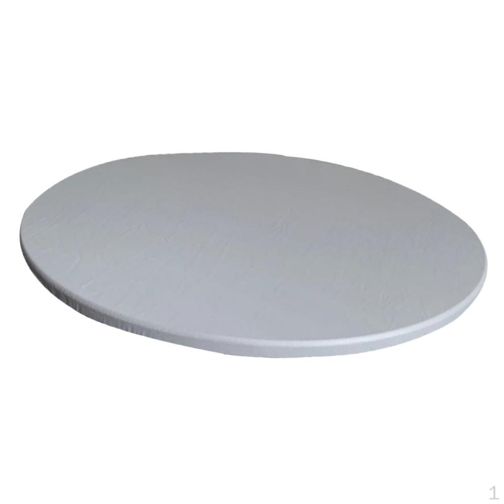 

Полиэстер Круглая Скатерть Банкетная Вечеринка Обеденный Стол Чехол Водонепроницаемый Для Дома Кухни Ресторана серый