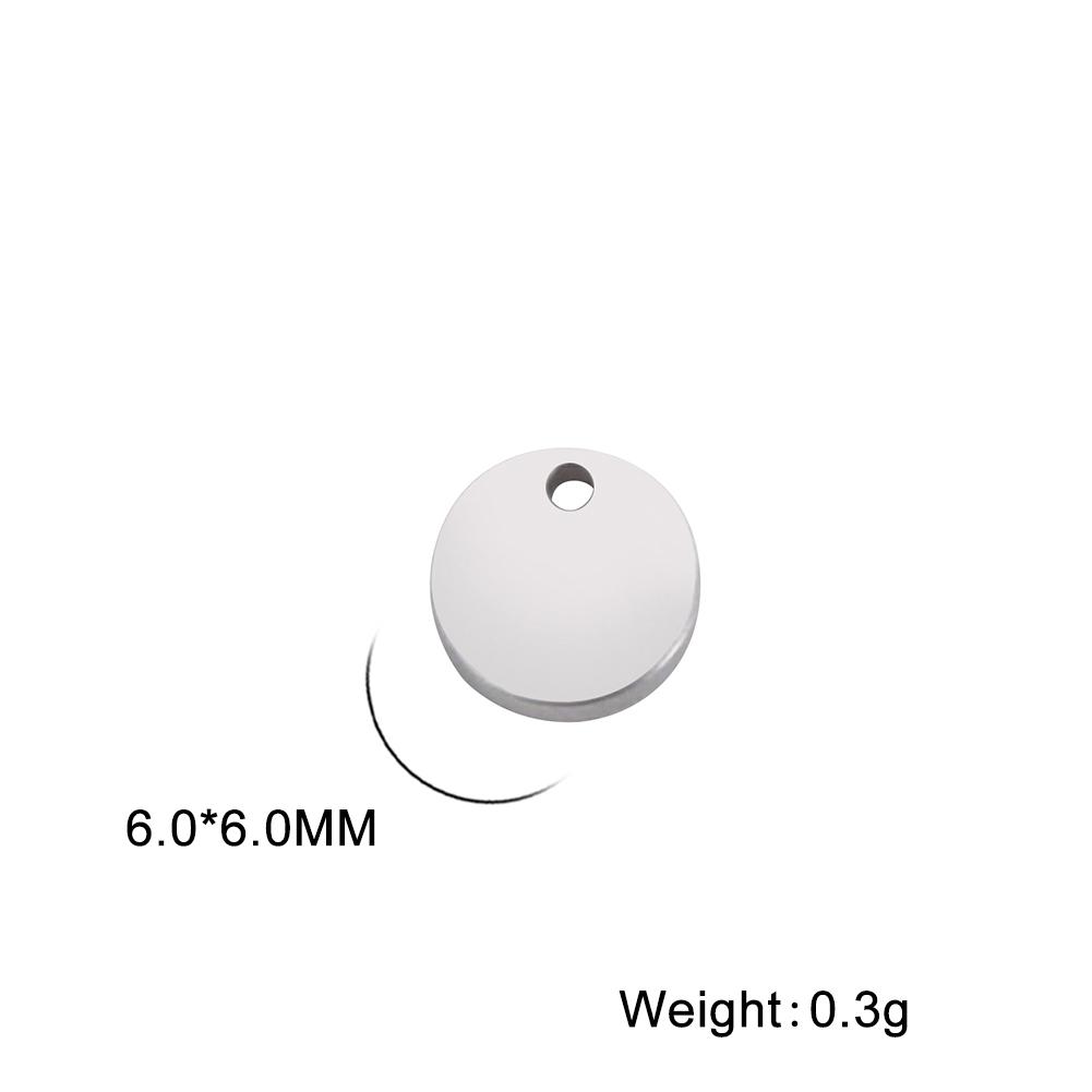 Teamer 10pcs Charms for Jewelry Making DIY Jewelry Accessories Stainless Steel Heart Ball Pendant for Bracelet Necklace Earrings