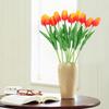 10 Stück Künstliche Tulpen Blumen Zuhause Party Vase Mini Simulation Tulpe Deko Zubehör Tulpe Künstliche Blumen Hochzeitsdekoration