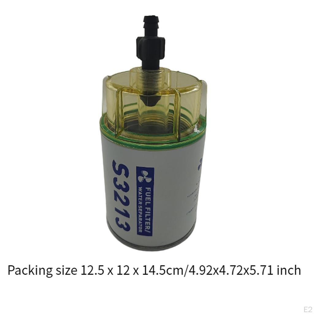 3/8 Inch Water Separating Fuel Filters System Easy Installation S3213 B32013
