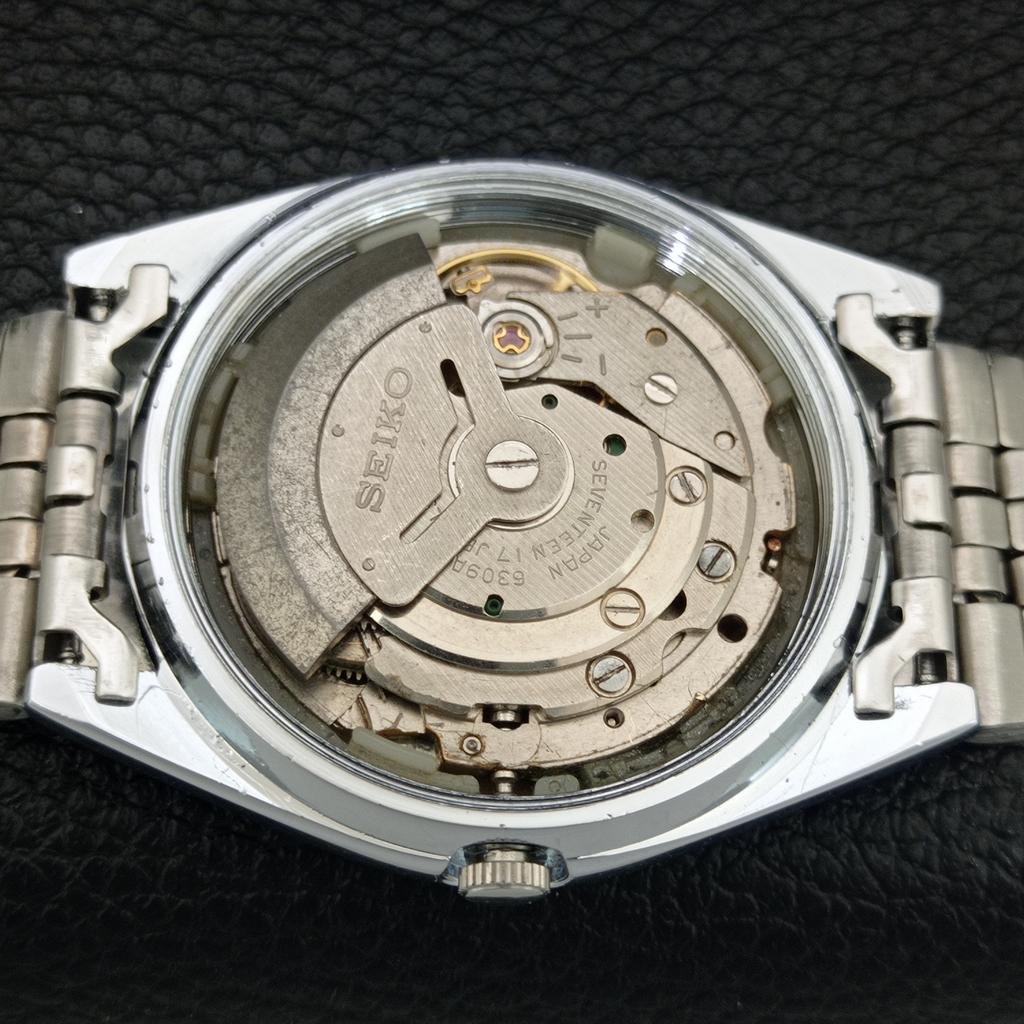 JAPAN VINTAGE REFURBISHED SEIKO 5 AUTOMATIC MENS YELLOW DIAL WATCH a444660-1