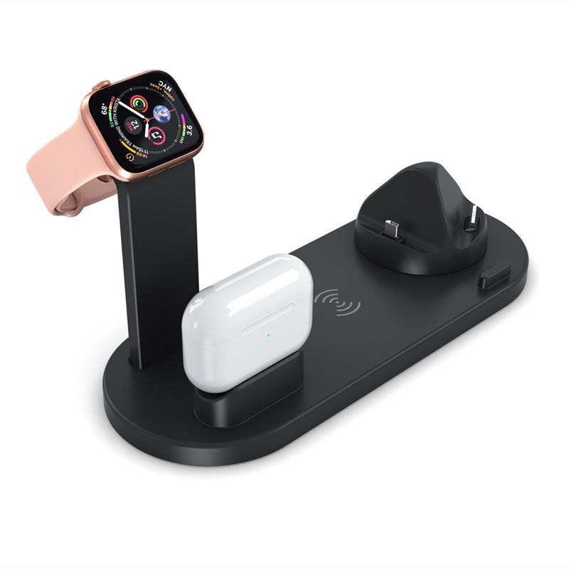 15W 4-in-1 Wireless Charging Dock for Phones, Watches, and Earphones