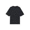Jordan X PSG Collaboration Letter Print Crew Neck Casual Short Sleeve T-Shirt SS24 Men Tops Black FN5331-010