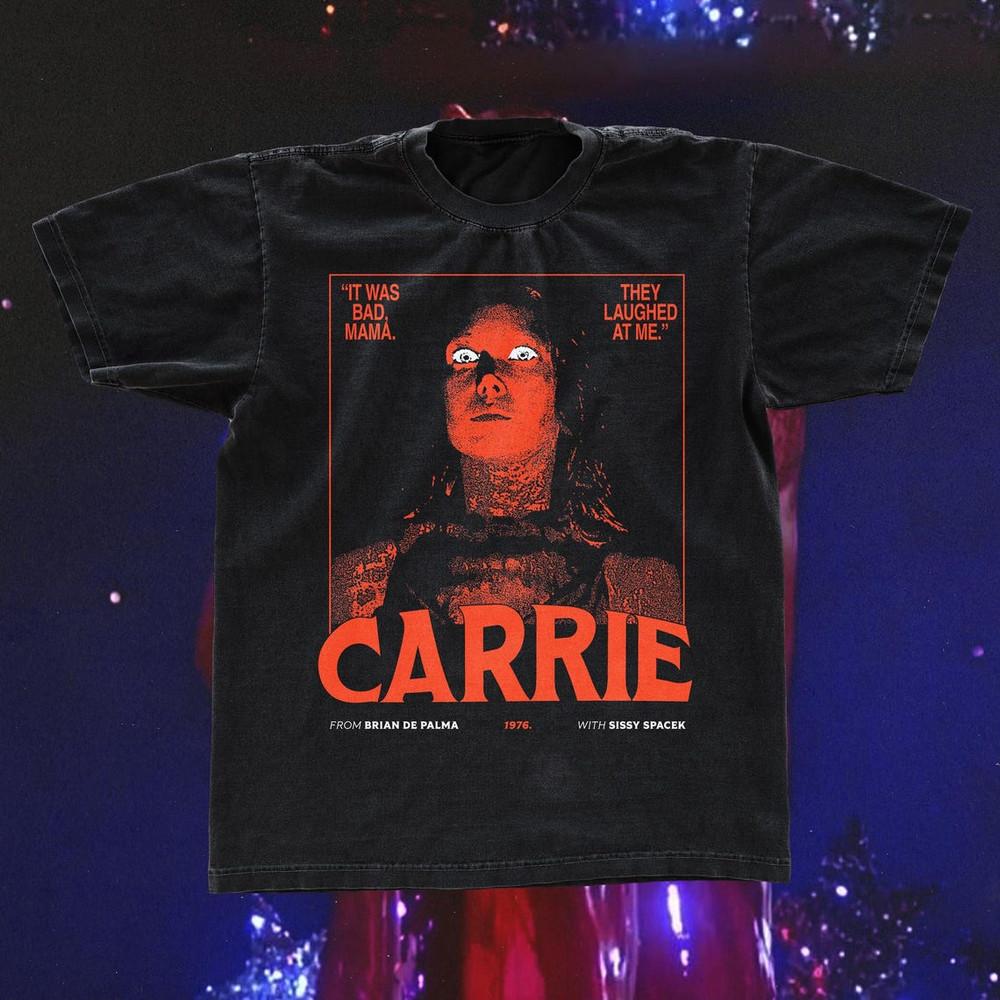 Carrie Movie 1976 T-shirt, Retro Horror Movie Teeshirt, Classic  UNISEX Shirt