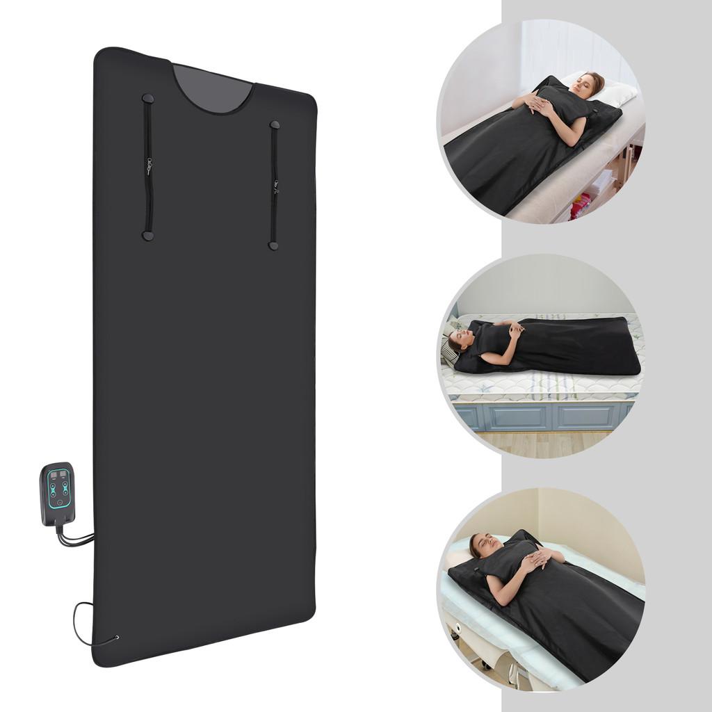 Portable Detoxification Sauna Blanket Household Relaxation Far Infrared Sauna Device Adjustable Temperature Sweat Steaming Bag