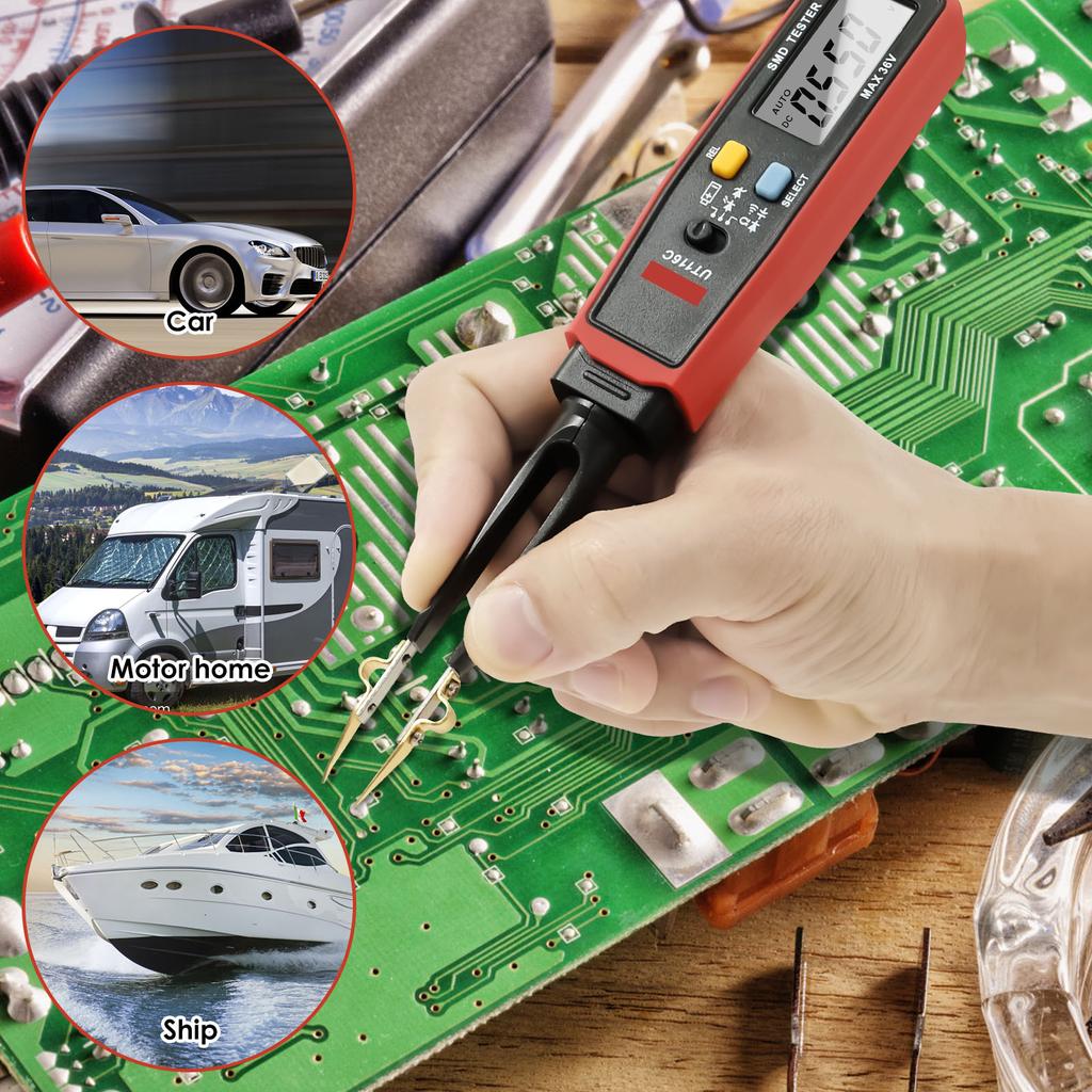 Testeur de fusible à dessin Moniteur de fusible multifonctionnel Testeur de circuit alimenté par batterie Outil de test de circuit d'alimentation automobile réutilisable