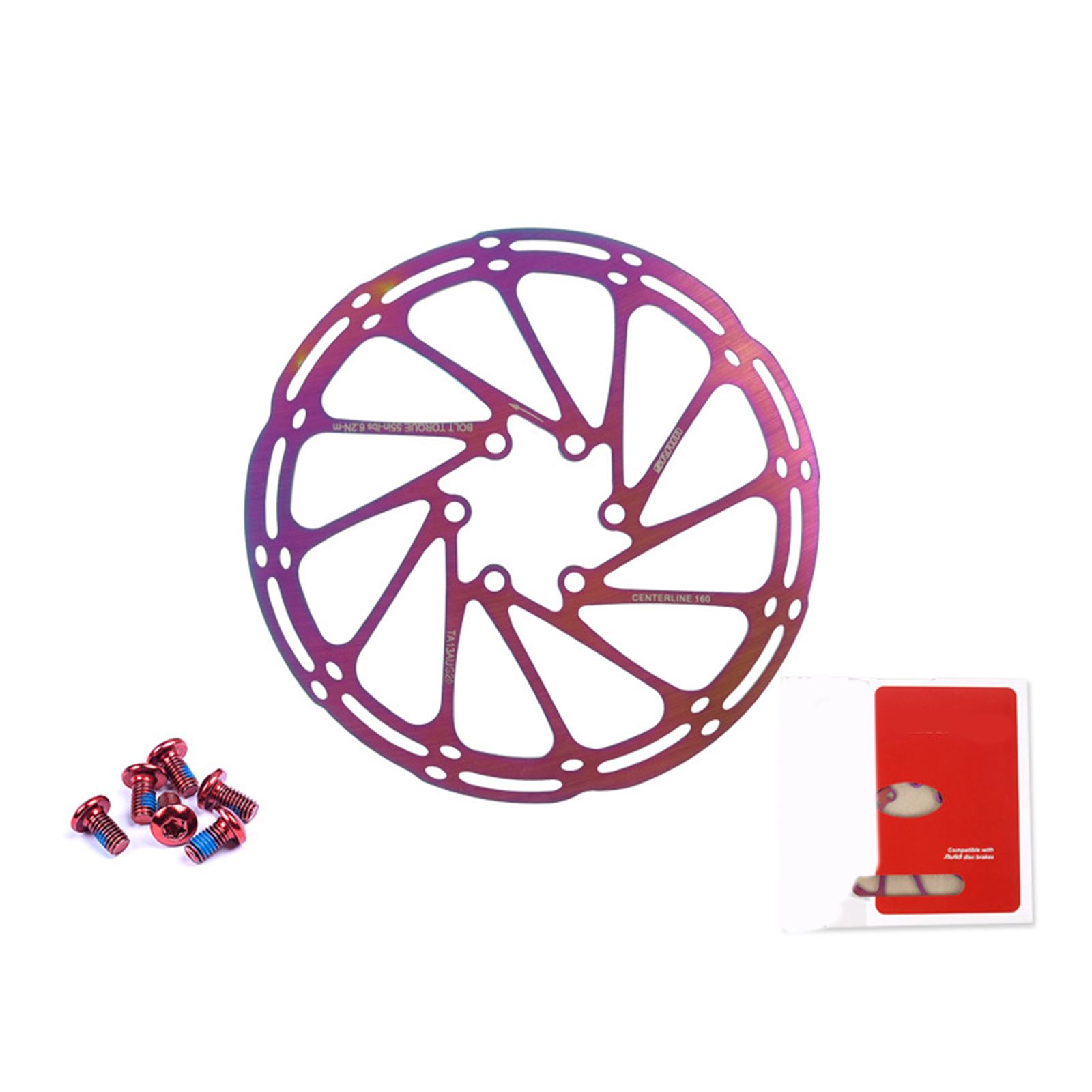 

Bicycles Disc Brake Bicycles Rotors Rotor with Bolts Disc Brake Rotor Disc Rotor Cycling Spacer Bicycles Brake Disc Pad 2