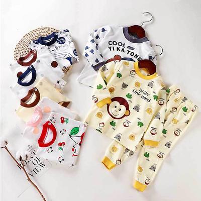 Kids Baby Pyjamas Boy Sleepsuit Pajamas Long Sleeved Cartoon Girl Clothes