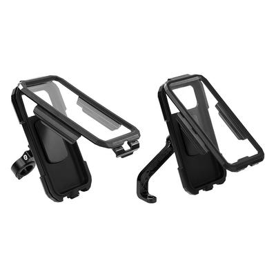 Wasserdichter Motorrad-Handyhalter, Unterstützung 360° drehbar, verstellbar, für Fahrrad, Motorrad, Rückspiegel, Ständer, Touchscreen