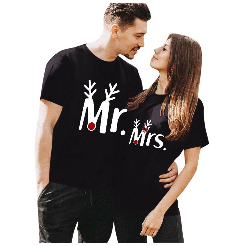 Summer Love Unlocking Letter Digital Printed Top Casual Fashion T-shirt for Men Women Couple Cotton Loose Round Neck Short Sleeve T-Shirts Unisex