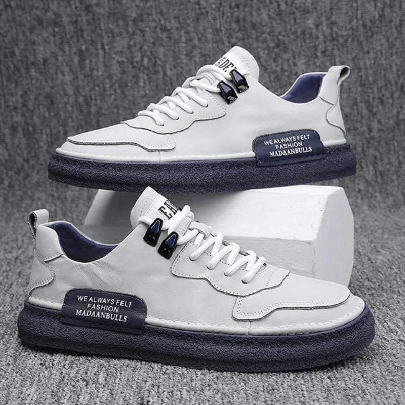 Fashion Fashion Men's Sneakers Breathable Casual Sport Shoes Mens Designer Men ;Lace Up Vulcanized Shoes Zapatillas Hombre 2024