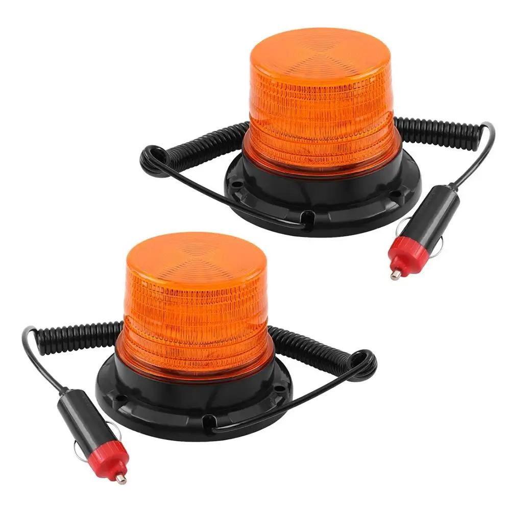 

Car Truck Roof Top Warning Light Emergency LED Strobe Light Flashing Beacon With Magnetic Base For Security Auto 12V/24V I0K1