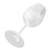 Transparent Plastic Wine Goblet Shatterproof and for Bars and Home Use
