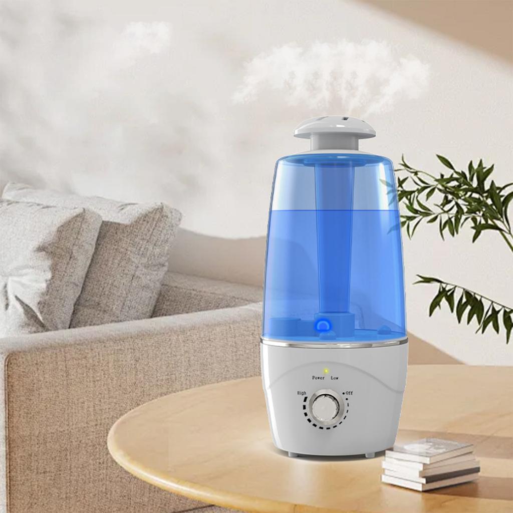 Ultrasonic air humidifier household large fog volume 2 liters small atomization aromatherapy office humidifier