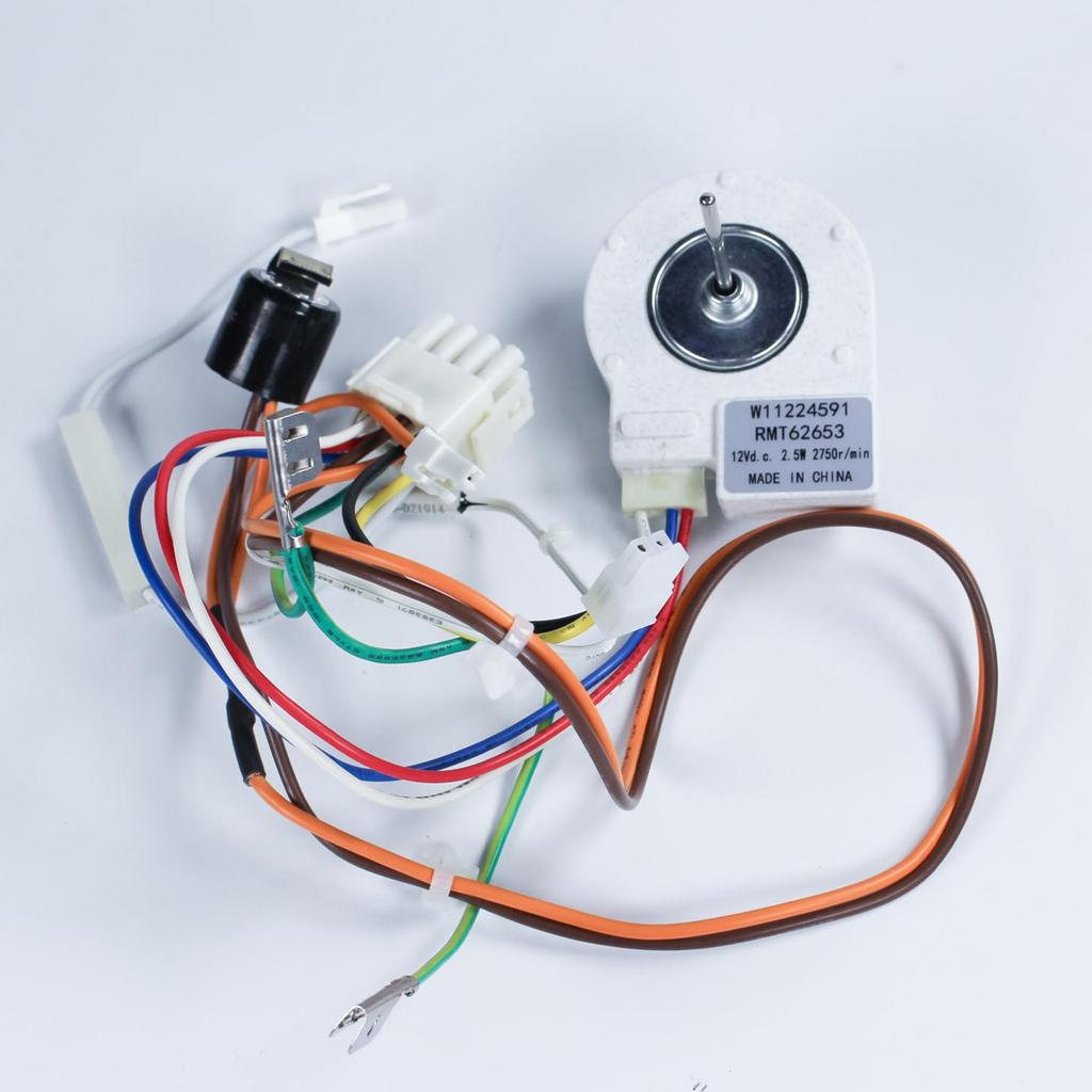Evaporator Cooling Fan Motor for W11224591 Refrigerator Units Fridge Condenser Fan Freezer Replacement Part
