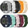 Compatible with Garmin Forerunner 255S/Forerunner 265S Bands, Soft Silicone Watch Band 18mm Quick Release Replacement Straps for Garmin Forerunner