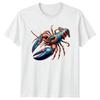 Lobster Sea Creatures Animals Mens T-Shirt Womens Tee Graphic Unisex Top