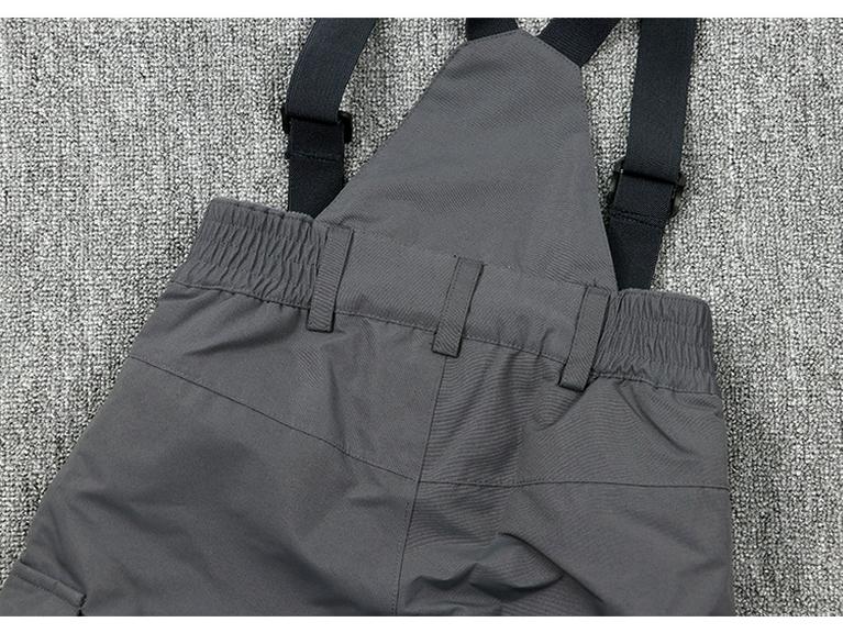 2025 Kids Ski Pants - Waterproof, Windproof, Warm Cotton Overalls with Straps for Outdoor Sports