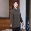 Spring and Autumn 2026 Women's Lapel Jacket - Stylish & Loose Fit for Middle-Aged & Elderly