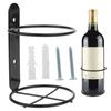 Portabottiglie Versatile da Parete Funzionale Artistico per Organizzazione Elegante di Bottiglie Rastrelliera