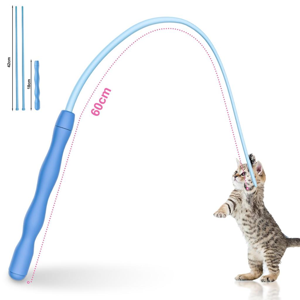 Petcronies Cat Cat Popular Cat Toy with Helps Relieve Exercise and Satisfies Hunting Innate Features a Mouse Cat Play Favorite Teaser Toy, Teaser,