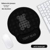 Apoio de Pulso para Mouse Pad Fumede Black Letter Bear (2 pacotes)