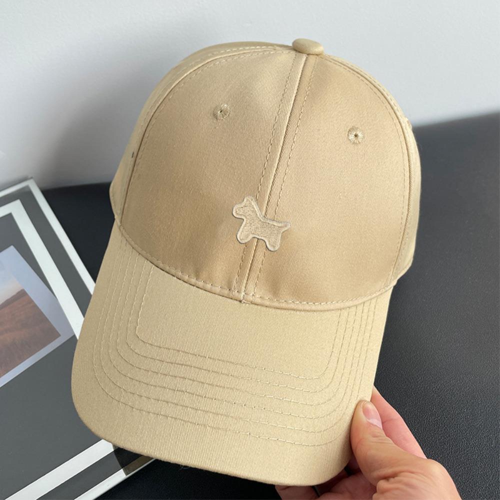 Horse Pony Embroidered Baseball Cap Sunscreen Cotton Baseball Cap Cartoon Baseball Hat  Summer