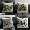H-Huf Fashion Pillow Case Pattern Printed Pillowcase For Living Room Sofa Cushion Cover & Bedroom Decor