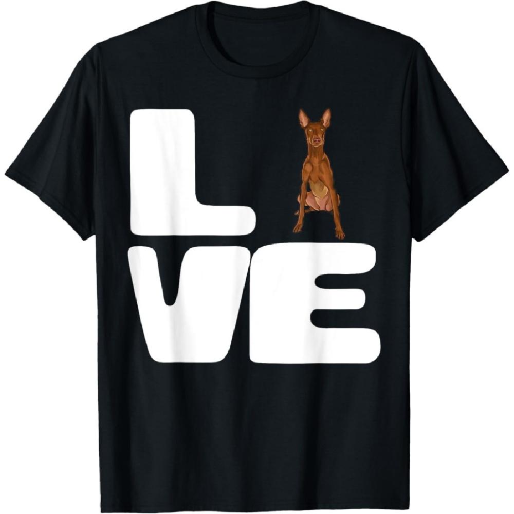 Love My Pharaoh Hound Dog Lover Gift T-Shirt for Men Women XXXXXL чёрный