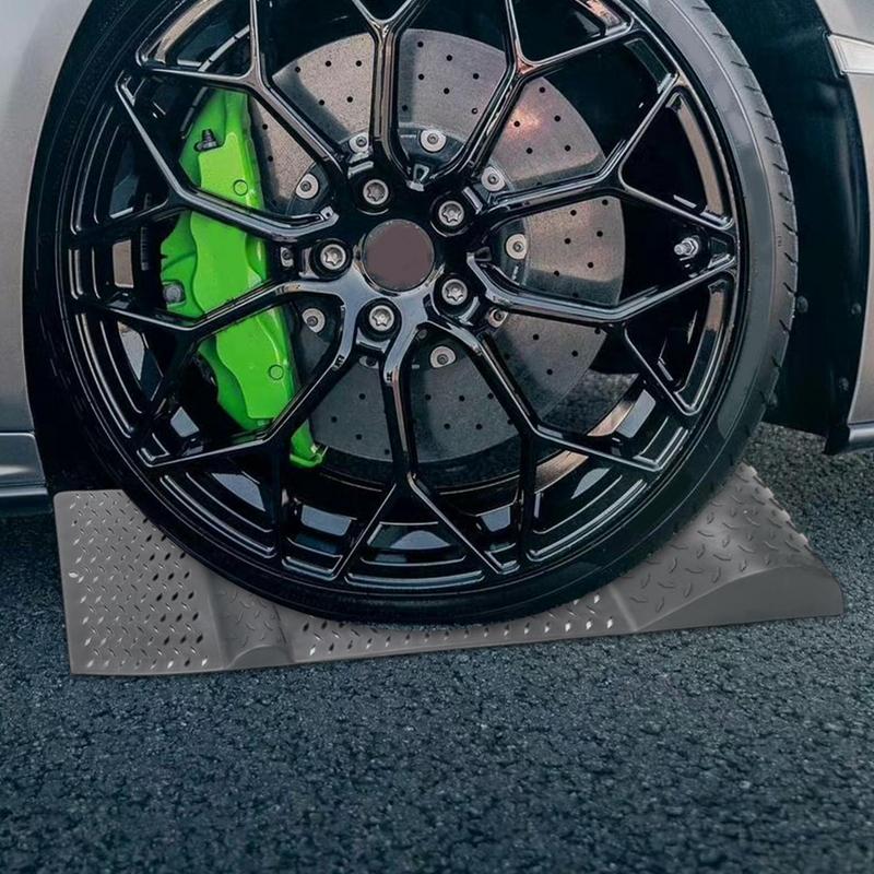 Non-Slip Garage Car Parking Mat Auto Wheel Chock Positioning Stopper Pads Garage Parking Aid Auto Tire Plug Parking Accessories